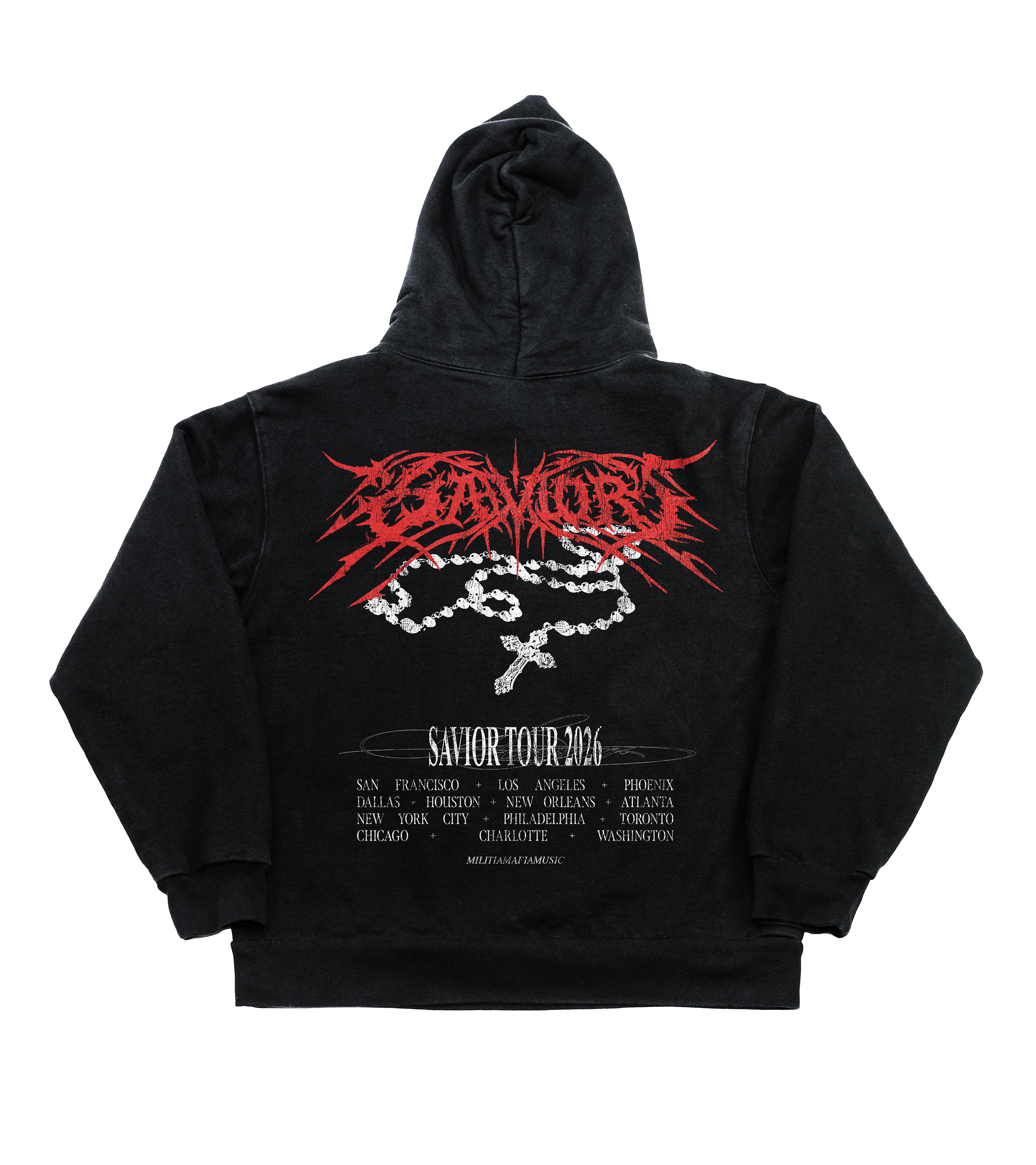 Savior Tour Black Hoodie
